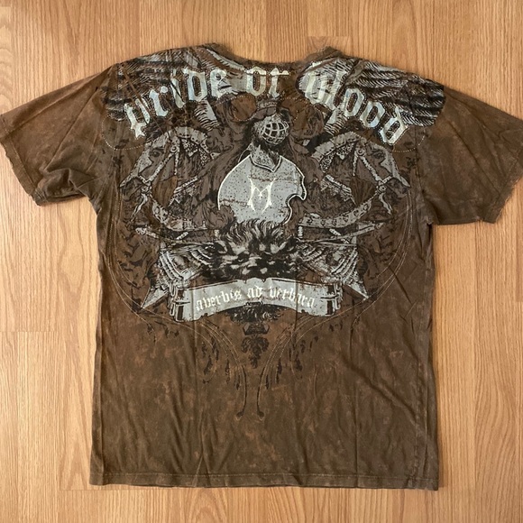 ❤️ Monarchy Los Angeles Distressed Tee Graphic Size XL - Picture 2 of 7